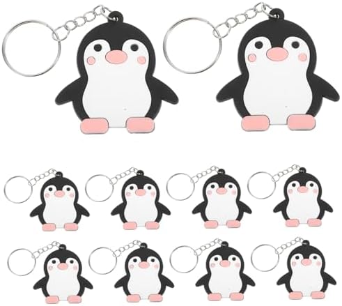 24Pcs Penguin Keyring Cute Animal Pendant
