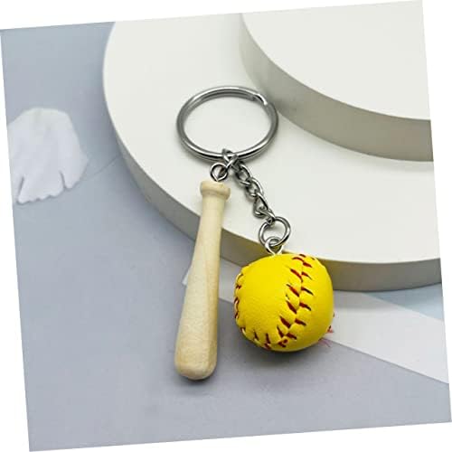 POPETPOP 16pcs Baseball Keychain Set for Boys Girls and Players