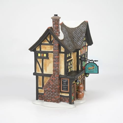 Department 56 Dickens Village Ye Olde Goat Pub Lit Building