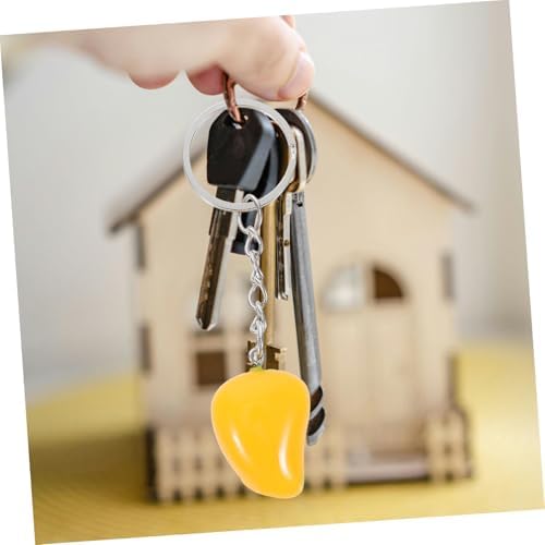 Luxshiny 10pcs Mango Keychain Bag Pendants