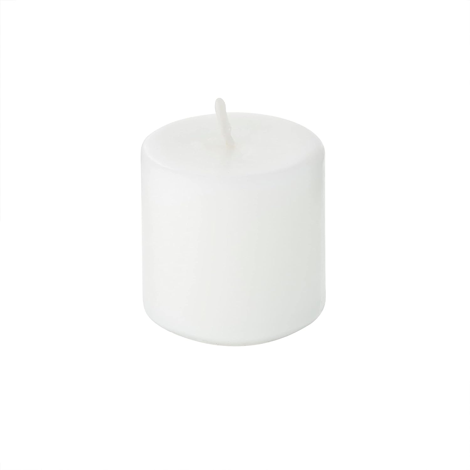 White 2 Inch Pillar Candles 8 Count by Ashland