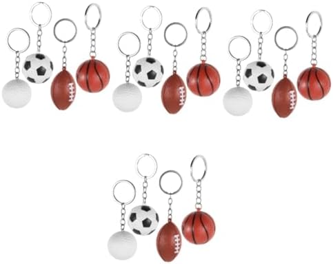 Cabilock Sports Keychain with Ball Design for Boys