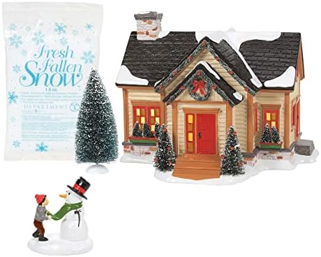 Department 56 Snow Village Building Christmas Cheer Set 6007267 1
