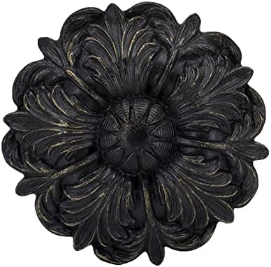 MERIVILLE Fleur Holdbacks Set of 2 Burnt Gold
