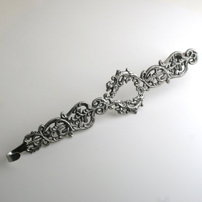 Liards Pewter 15 H Victorian Wreath Hanger Set of 2