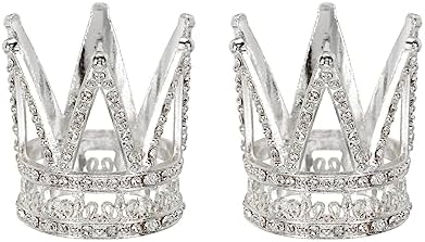 MECCANIXITY Crystal Ball Display Stand 16 Inch Silver