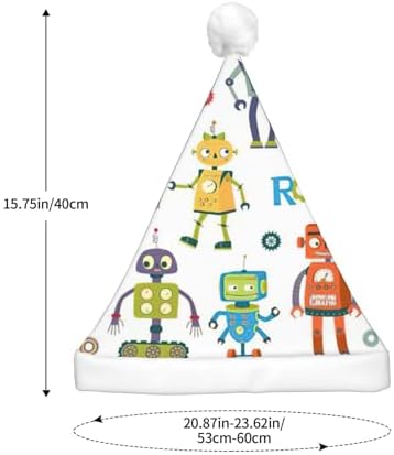 Cute Cartoon Robot Christmas Hat Unisex Beanie