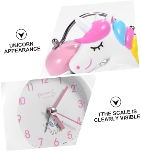 Cute Unicorn Alarm Clock with Night Light for Home