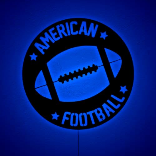 RGB Led Football Wall Art With 16 Colors