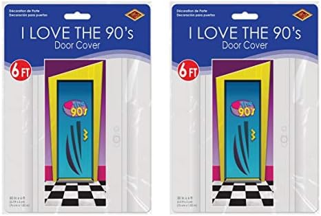 I Love The 90s Door Cover Pack of 2