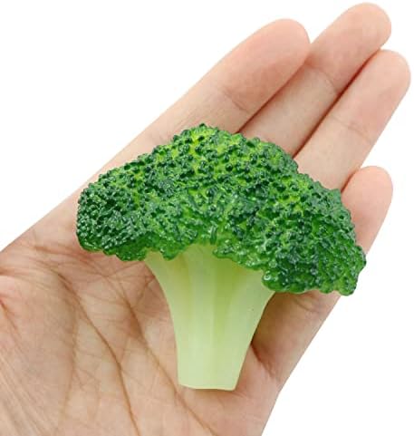 XGNG 6pcs Artificial Broccoli Decor Cutout