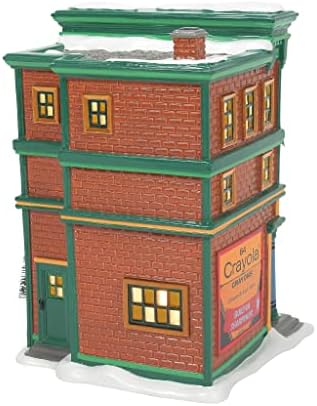 Department 56 Snow Village Crayola Crayon Store Light Building