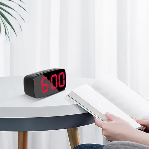 Kakina CMSX Digital Alarm Clock with LED Display and Voice Wake Up