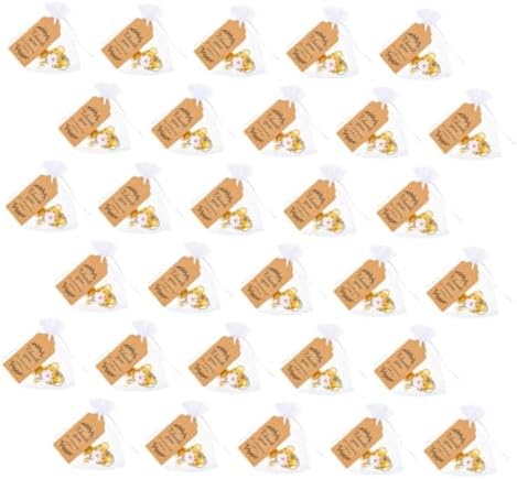 Vaguelly 30 Piece Adorable Cartoon Tiger Keychains