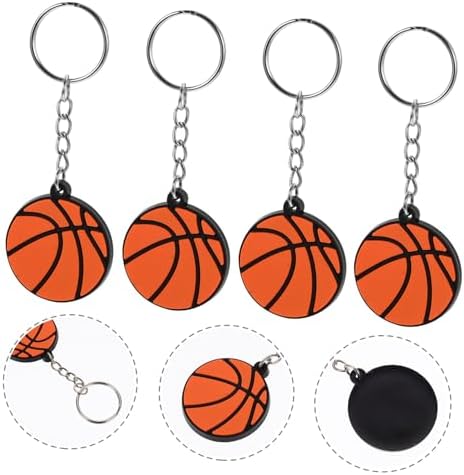 BESPORTBLE Sports Keychain with Racket Holder and Baseball Bowling Display