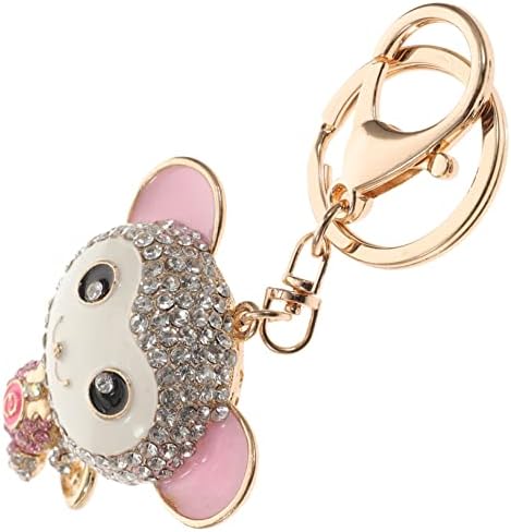 Operitacx 2pcs Monkey Keychain Metal Key Ring