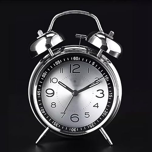 Digital Alarm Clock with Double Bell and Backlight