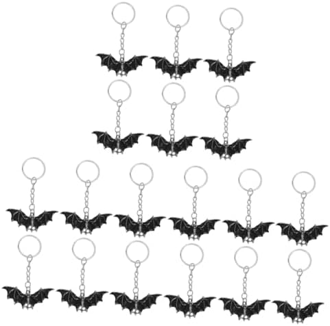 Totority 18pcs Halloween Keychain Decorative Pack