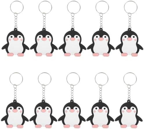 LUOZZY 24Pcs Penguin Keychain Party Favors