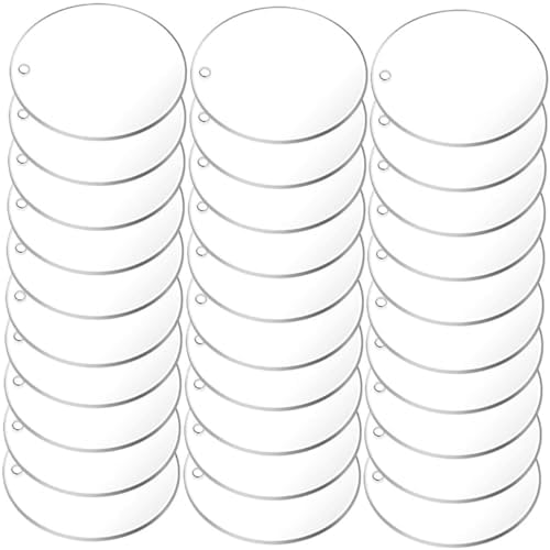 Gadpiparty 150pcs Keychain Blanks for Crafts and DIY