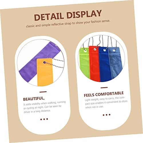 KESYOO Reflective Keychain Pendant Holder for Bags and Purses