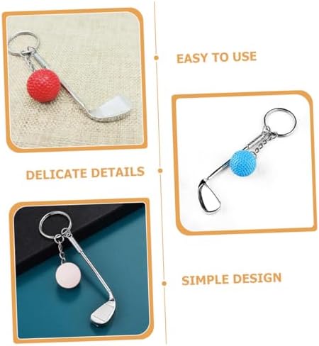 Balacoo Golf Keychain Keyring for Golf Fans