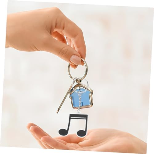 HOOTNEE 20pcs Music Themed Keychains for Party Favors