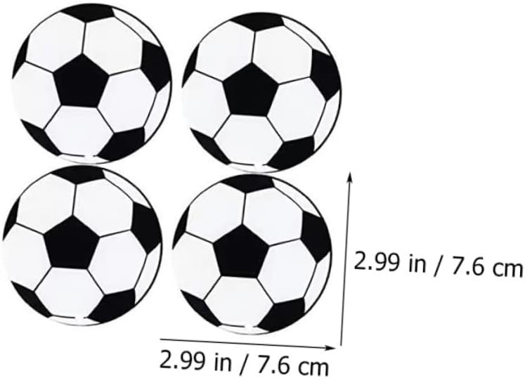 Totority 20pc Soccer Ball Keychains for Backpacks and Parties
