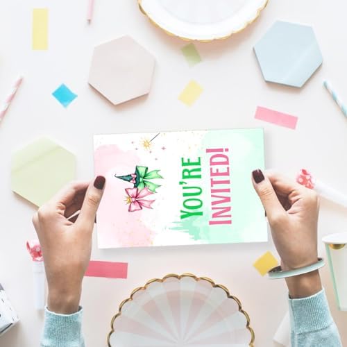 Wicked Birthday Invitations Set of 20 with Envelopes