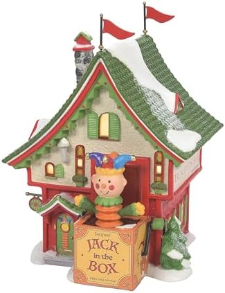 Department 56 North Pole Village Jacques Jack Light Building