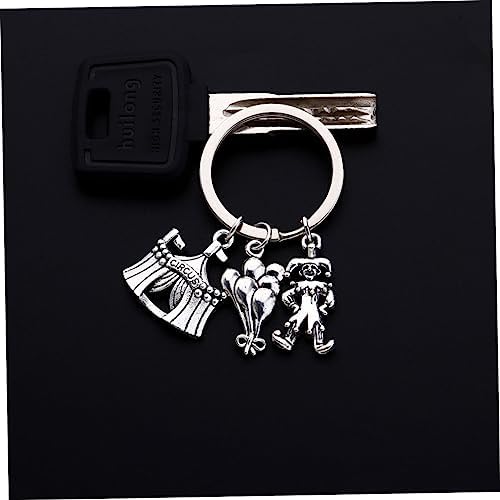 Circus Keychain with Plush Treasure Chest Design