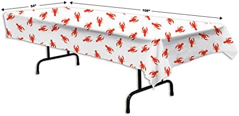 Beistle Crawfish Tablecover for Parties