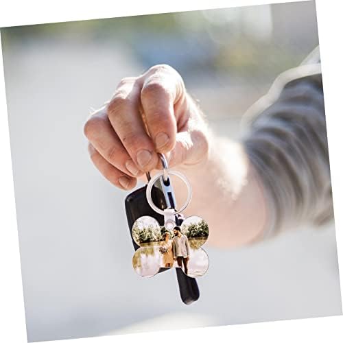 36Pcs Sublimation Blank Keychain Kit for Custom Keychains