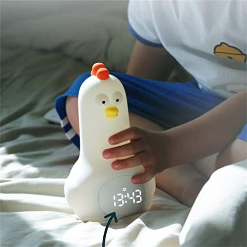 DIYCAM Cute Chicken Alarm Clock Night Light