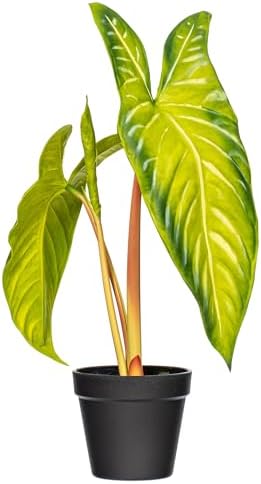 Vickerman 17x12 Artificial Alocasia Potted Plant