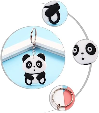 SOIMISS 20pcs Panda Keychain Set for Graduation and Party Favors