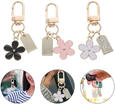 15 Pcs Flower Keychain Decorations for Women
