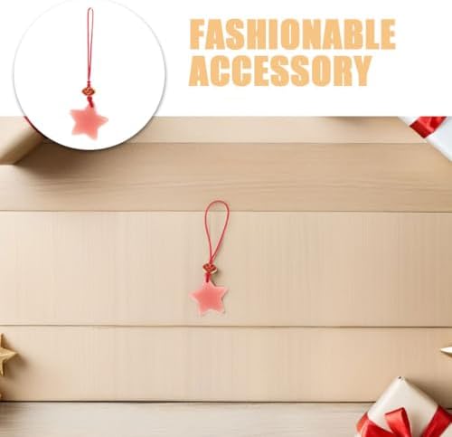 Lurrose 3pcs Glow In The Dark Phone Chain Keyrings
