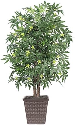 Vickerman 4 Artificial Japanese Maple Bush with Basket