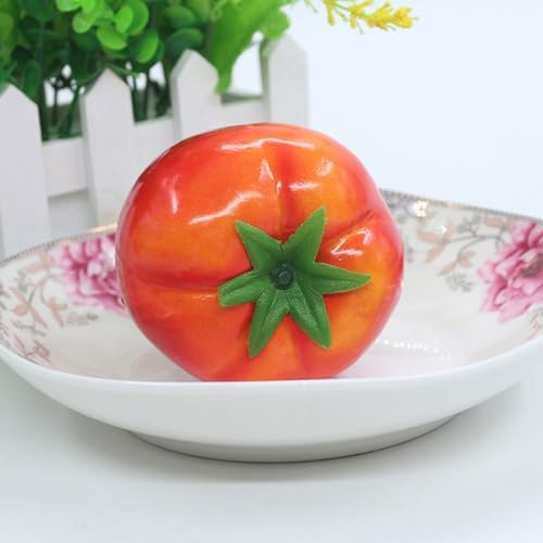VOSAREA Artificial Tomatoes 6pcs Realistic Decor
