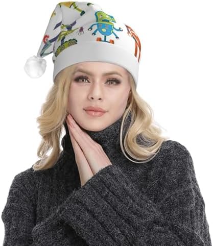 Cute Cartoon Robot Christmas Hat Unisex Beanie