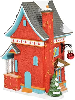 Department 56 North Pole Village Kringle Christmas Tree Display Building