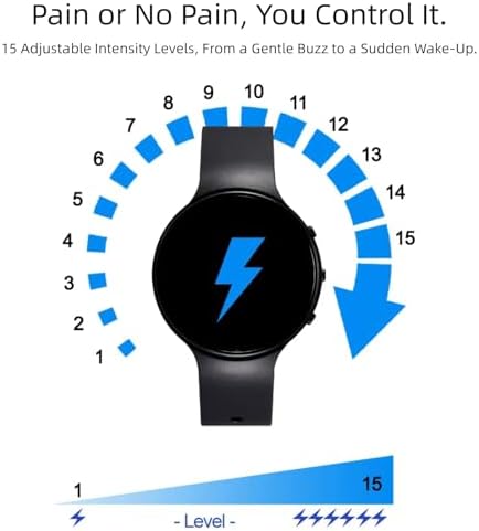 Electric Shock Alarm Clock for Heavy Sleepers