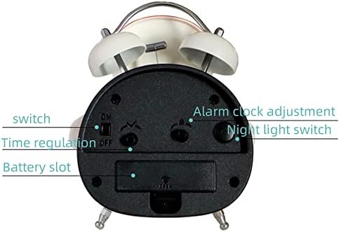Cute Spaceman Analog Clock with Backlight and Alarm
