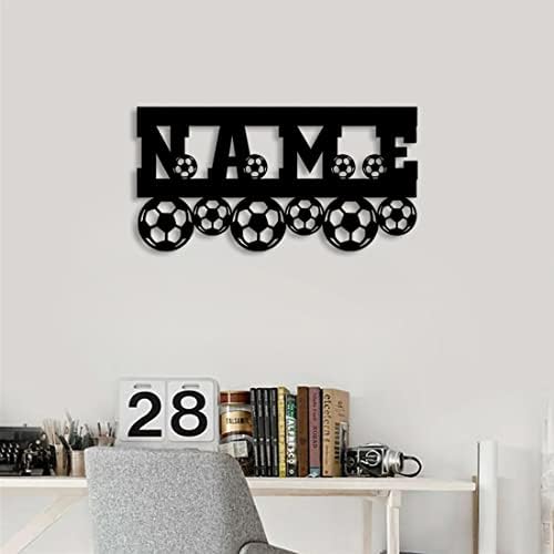 Personalized Football Wall Art with LED Light