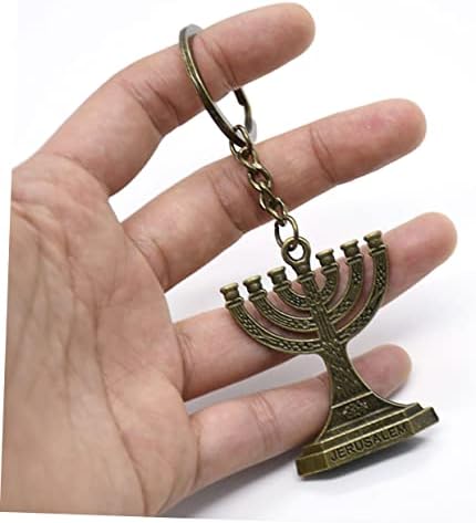 20 Pcs Hanukkah Key Ring Tote Purse Gift Ornaments Backpack Keychain