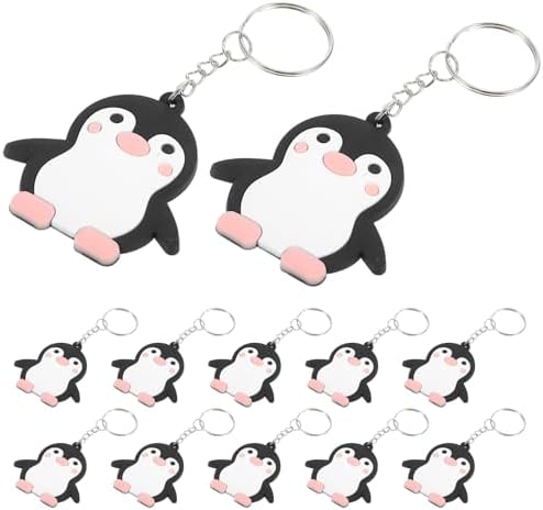 LUOZZY 24Pcs Penguin Keychain Party Favors