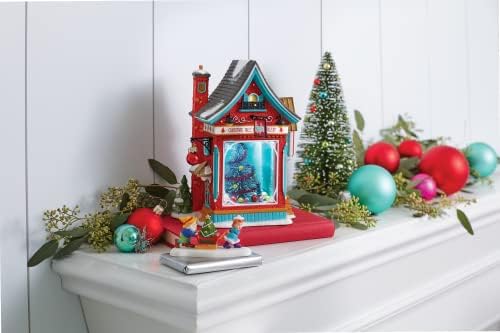 Department 56 North Pole Village Kringle Christmas Tree Display Building