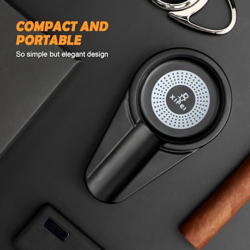TISFA Cigar Ashtray Lightweight Portable Indoor Outdoor