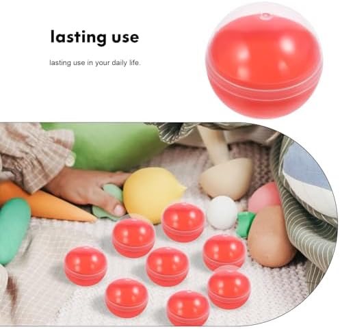 50pcs Transparent Vending Capsules 38mm Gumball Toys